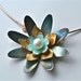 sea lotus sterling and enamel necklace