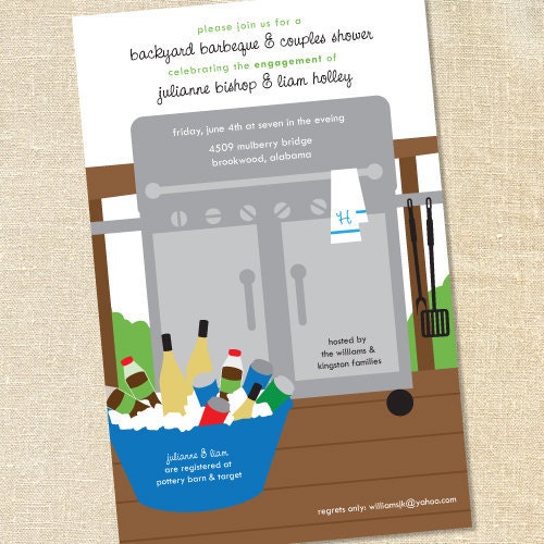 Sweet Wishes 30 Backyard BBQ Invitations Il_170x135