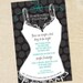 Sweet Wishes 20 Bridal Shower Lingerie Bachelorette Party Invitations - Custom Quantities (As Low as 1.19 Each)