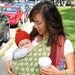 Reserved for makepienotwar - ReversibleBaby Pouch Sling Carrier-Custom Print-Colors and Size