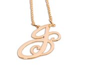 Gold Vermeil Single Initial