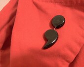 Semicolon Brooch