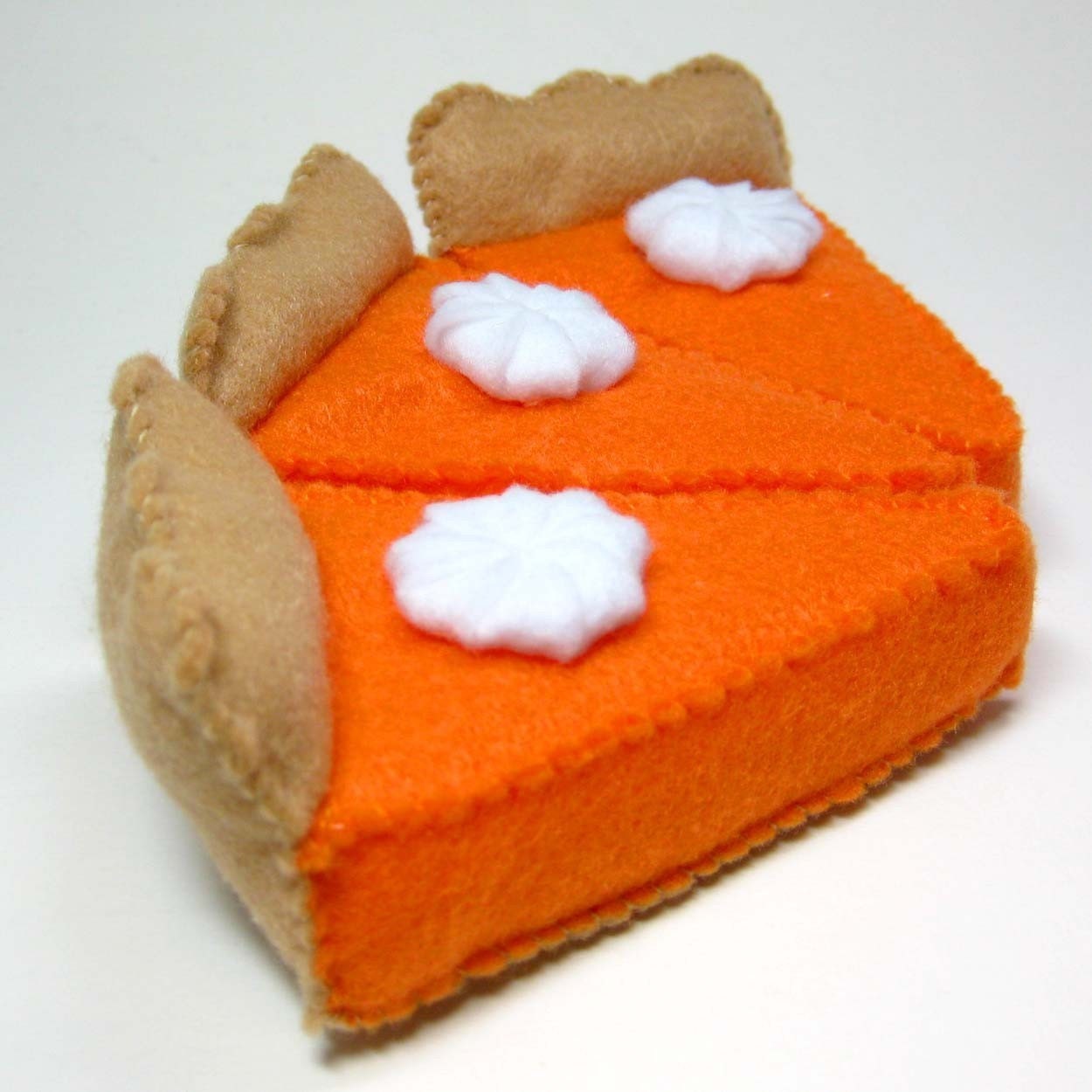 Play Food Pumpkin Pie with Whipped Cream