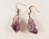 Amethyst Point Earrings