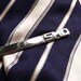 3 Personalized Men's tie bar clip for your Groomsmen, Sterling silver, Made to order, For your wedding