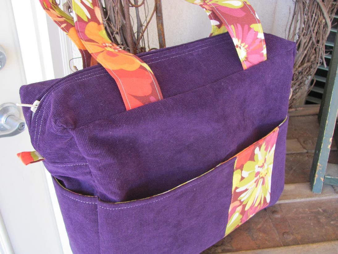 Diaper Bag - Zippered Top - Made to Order