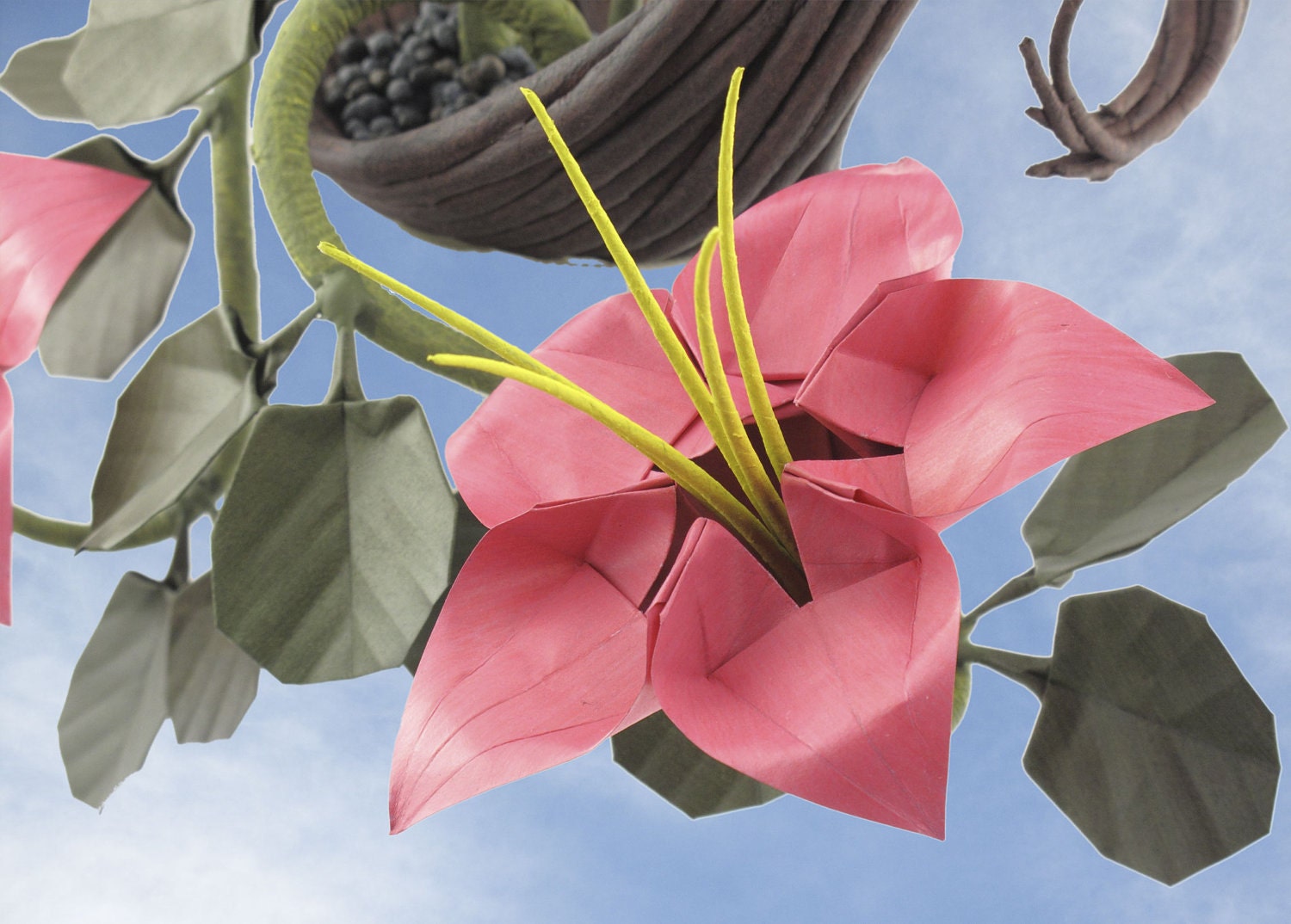 Cherry Blossom Week Ikebana Origami Global Lipstick