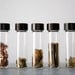 Glass vials for storage or little collections
