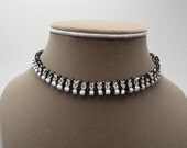 Black and White Choker