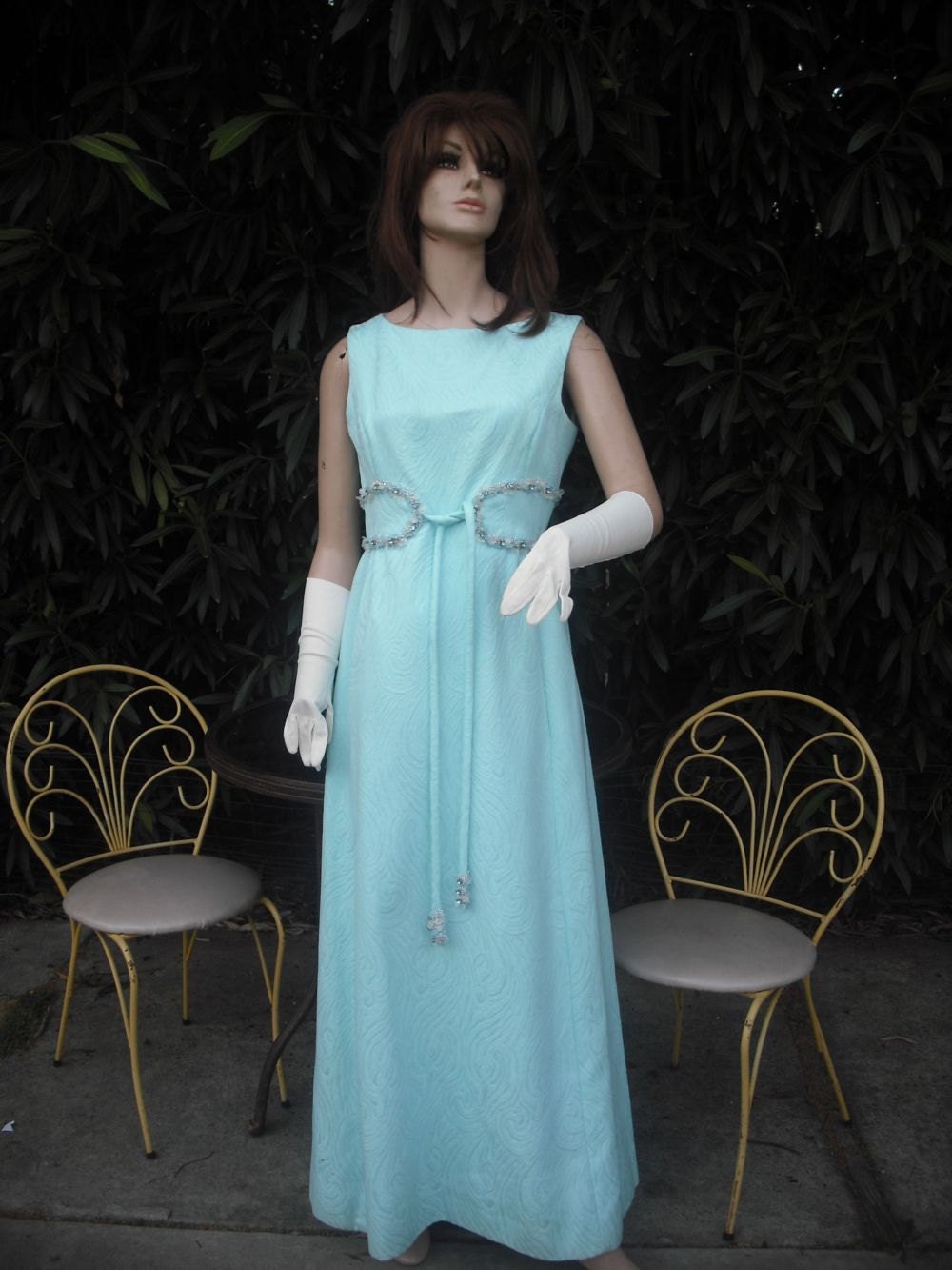 Elegant 1960's/70's Hostess Dress  Saks Fifth Avenue