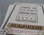 Western Stars Wedding Invitation