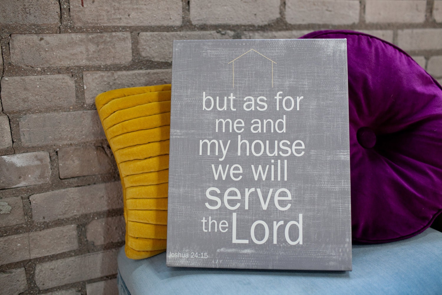 My House Modern - Joshua 24:15