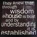 They Knew . . . How a House is Built - 12x12 CAFE MOUNT