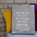 My House Modern - Joshua 24:15