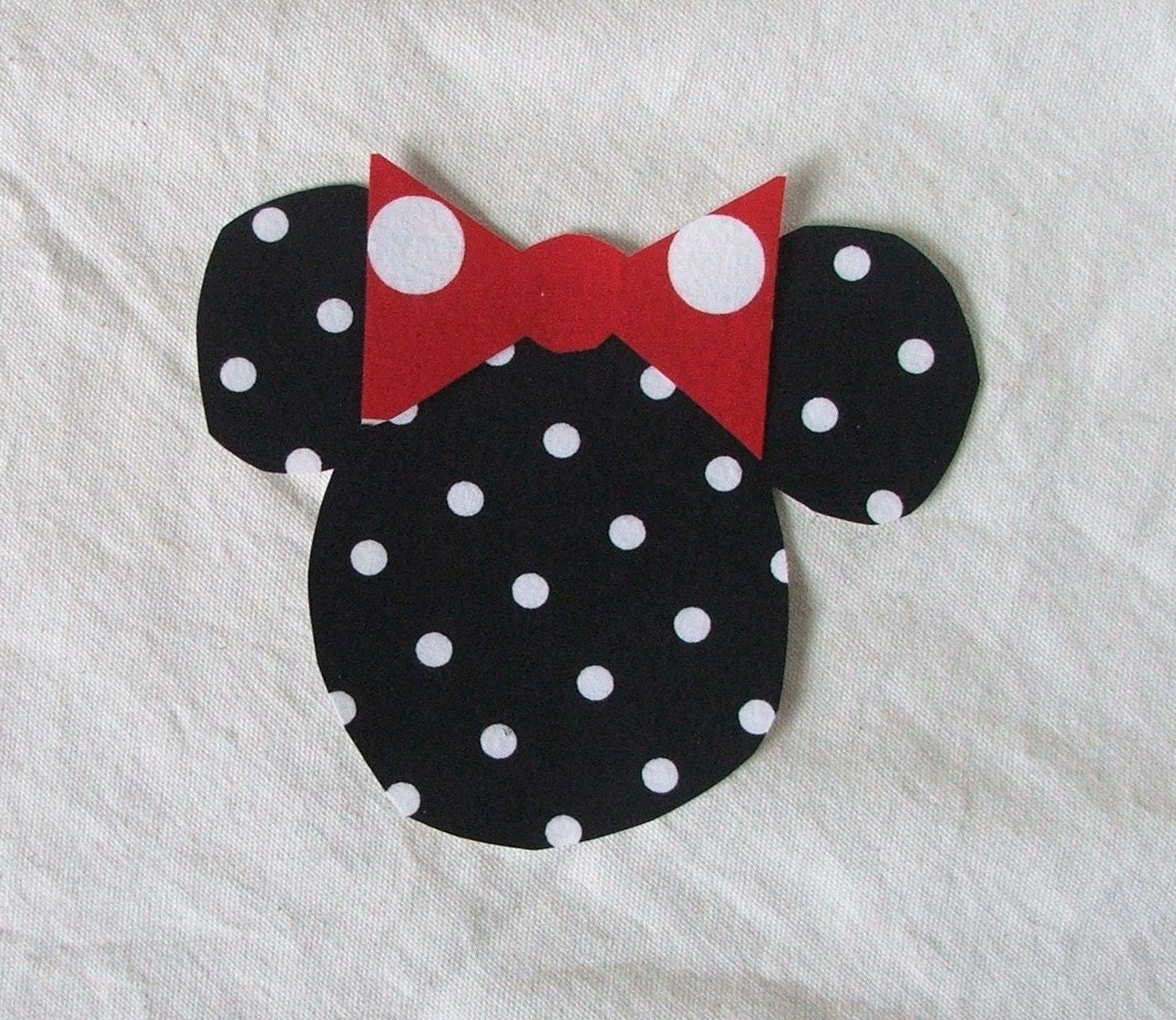 Minnie Mouse, Disney applique, DIY