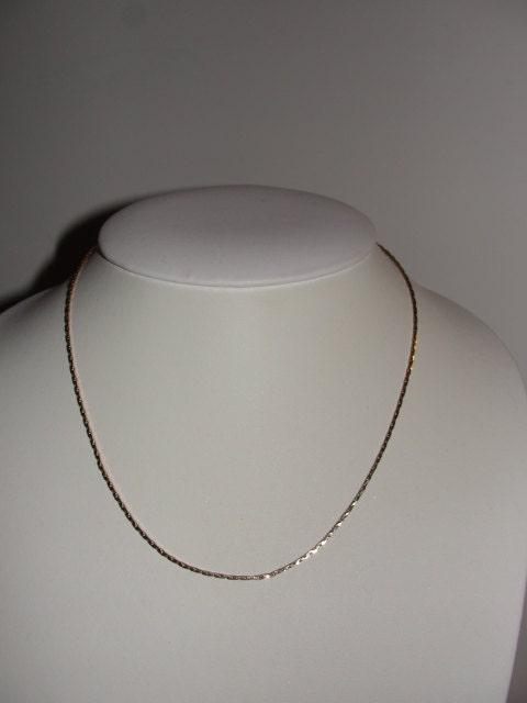 14 kt Gold Chain Necklace