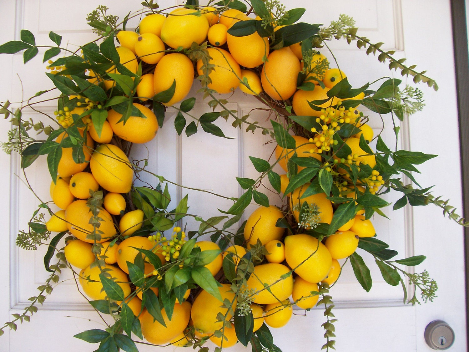 Lemon Wreath.......