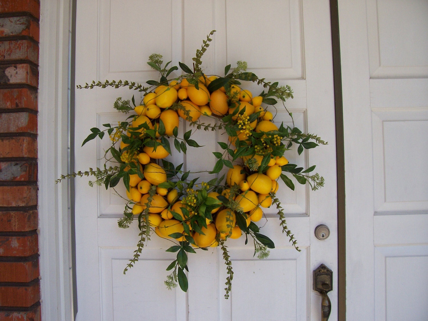 Lemon Wreath.......