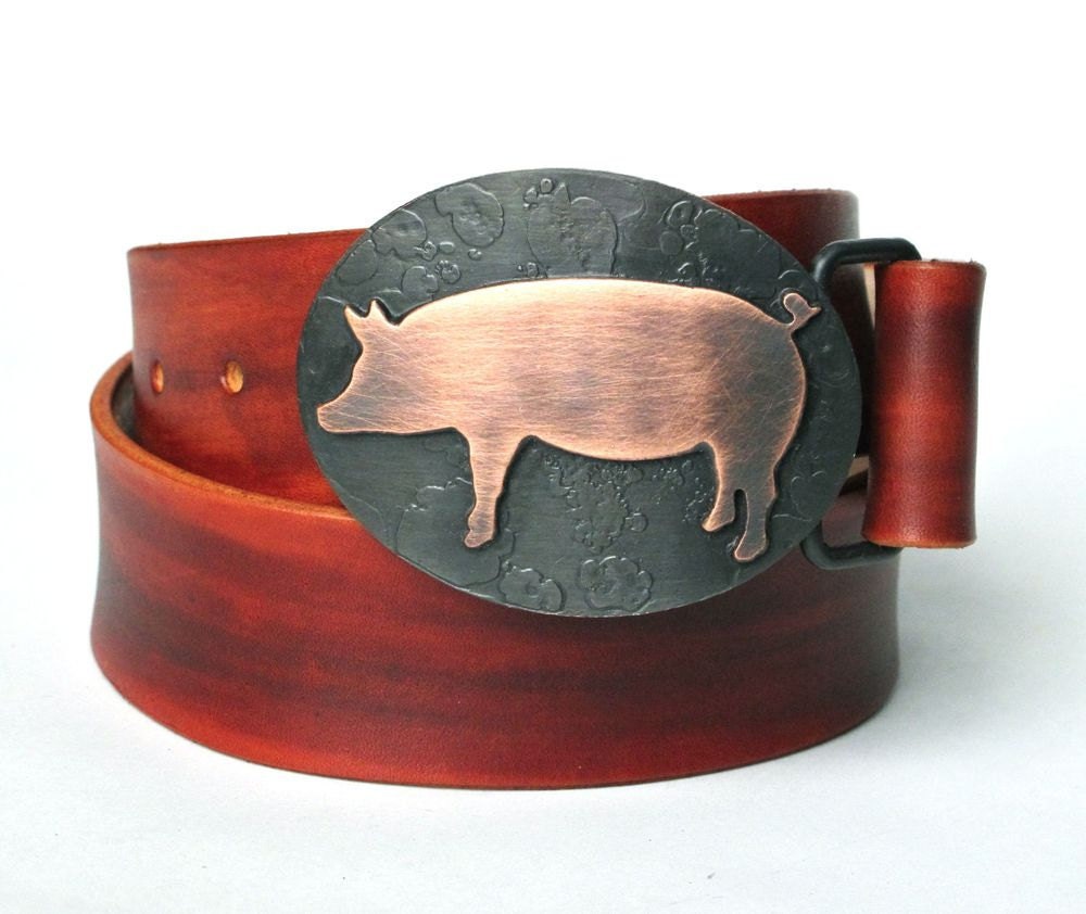 Pig Belt Buckle