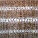 Handwoven Raw Silk Scarf: Nearly Nude Amid the Persimmons