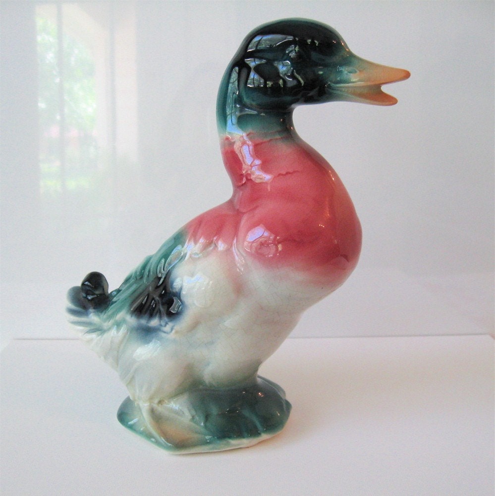 Vintage Duck Planter