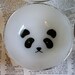 Panda Face silver rimmed bowl set of 4
