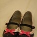 SALE - 50% OFF - Marie Antoinette Pink and Black Shoes