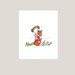 Baby Art -- Fox Girl 8X10 -- Art Print