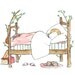 childrens art room decor--Little Dreamer--- 10X8 Archival Art Print