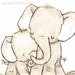 Nursery Art -- Baby Mine 8x10 -- Art Print