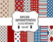Digital Scrapbook SockBoy