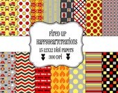 Digital Scrapbook FiredUp