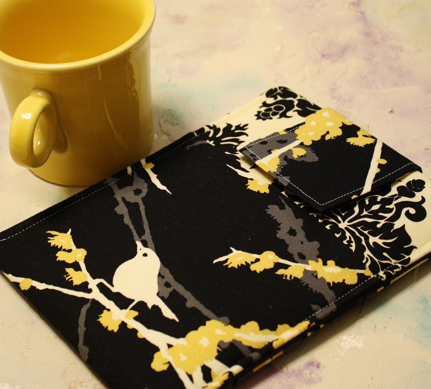 Ipad case, ipad cover , ipad sleeve, ipad 2 case, ipad 2 sleeve, Tablet Case, tablet cover, Techee Gadget Sleeve-  in Sparrows