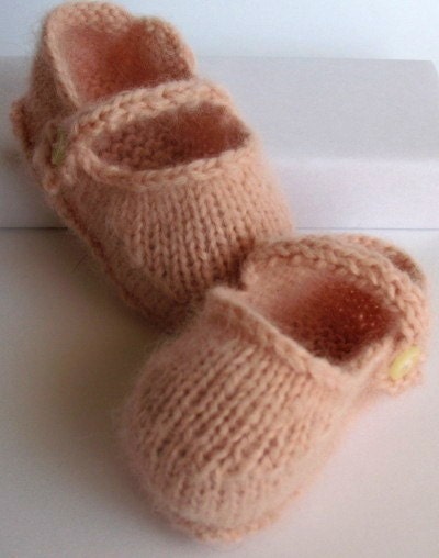 PDF Knitting Pattern / Baby Janes for Babies, Infants, and Newborns