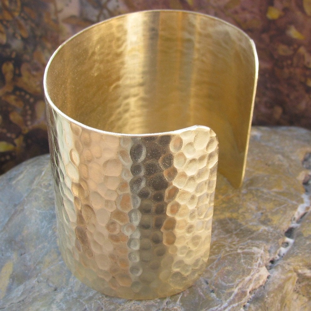 Cuff bracelet blank Textured 2 1/2 inchs 1393 - 1 pieces