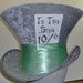 SALE - Fabulous Custom Made Mad Hatter Top Hat