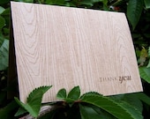 Woodgrain Thank You Notes - Set of 6