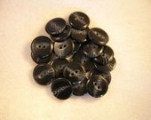 20 Midnight Sky 2 hole 2cm Buttons ON SALE just larger than 3/4 inch