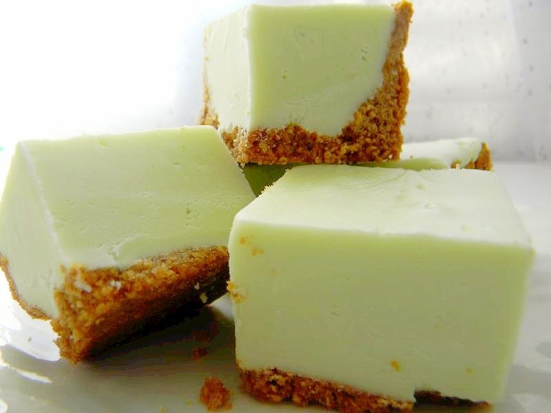 SALE Julie's Fudge - KEY LIME Pie w/Graham Cracker Crust - 12 Pieces (Over 1 Pound)