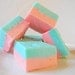 SALE Julie's Fudge - COTTON CANDY - 12 Pieces - 1 pound