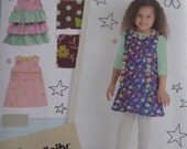 Little Lisette Ruffled Girls Dress Pattern 2063 Sizes 3-8