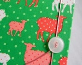 Accordion Book - Modern Whimsy Lambs