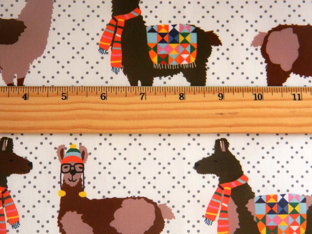 Fat Quarter - Oh La Llama