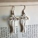 Silver Bow Earrings