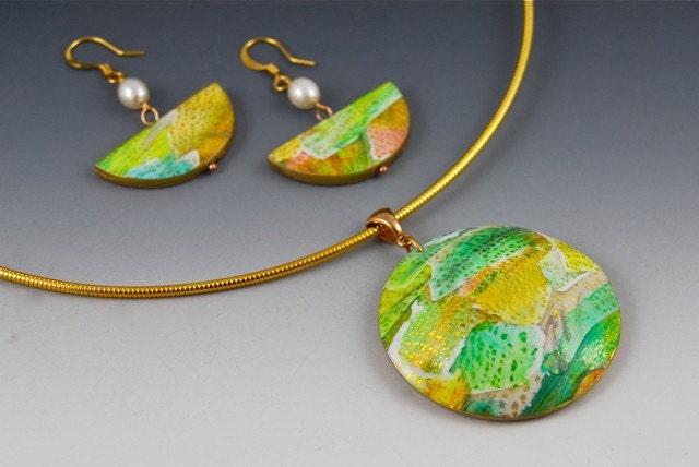 Golden Rainbow Jewelry Set