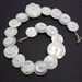 Free UK Shipping with coupon code FREESHIPUK  - Pearlescent button necklace