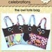 Owl Tote - PDF Pattern for Limited Commerical Use