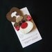 Reindeer Felt Hair Clip - Rudolph the Red Nosed Reindeer Clippies - Christmas Winter Holiday Hair Clips