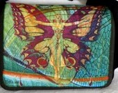 Laptop Bag - I'm No Angel ... But I've Spread My Wings a Bit - Messenger Bag - Fiber Art - Fits 13" To 17" Laptop - Original Design