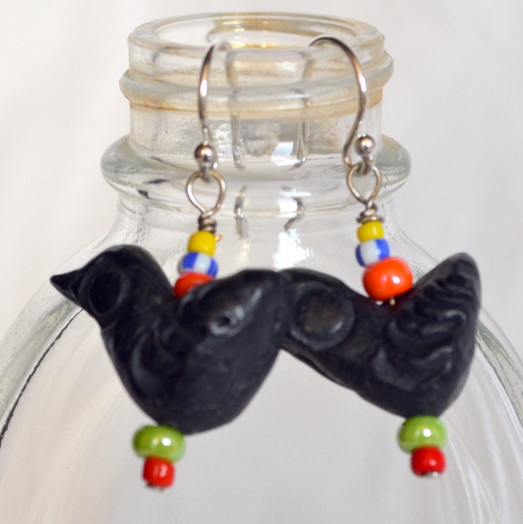Sweet Birds from Oaxaca Earrings